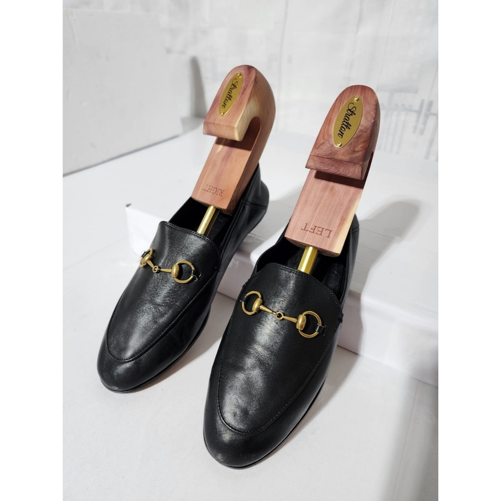 Gucci Horsebit Leather Loafers Black Size 37 - Picture 9 of 13